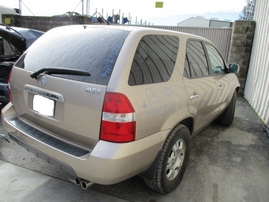 2002 ACURA MDX GOLD 3.5L AT 4WD A17526